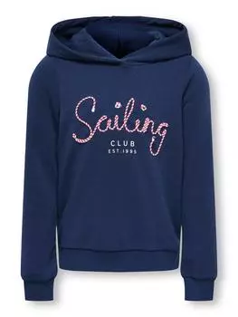 Толстовка KIDS ONLY Kapuzen KOGTRUST L/S SAILOR HOOD, цвет naval academy