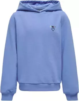 Толстовка KIDS ONLY с капюшоном "KOGNOOMI L/S LOGO HOOD SWT NOOS", цвет Provence