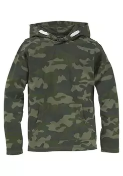 Толстовка Kidsworld, светло-зеленый/темно-зеленый