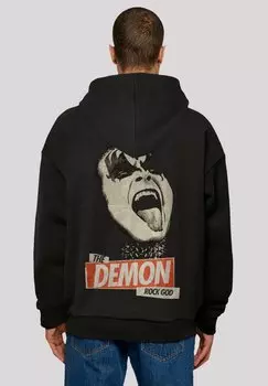 Толстовка KISS ROCK MUSIC GOD - Hoodie F4NT4STIC, черный