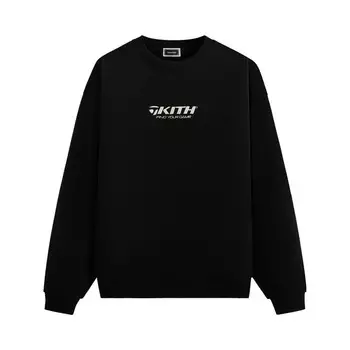 Толстовка Kith For TaylorMade Find Your Game Nelson Crewneck, черный