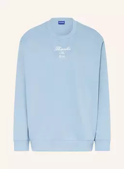 Толстовка классическая с капюшоном Hugo Blue, голубой