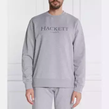 Толстовка классического кроя Hackett London, серый