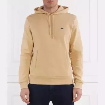 Толстовка классического кроя Lacoste, коричневый