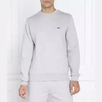 Толстовка классического кроя Lacoste, серый