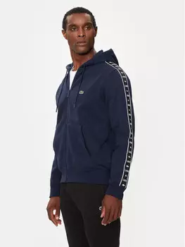 Толстовка классического кроя Lacoste, синий