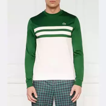Толстовка классического кроя Lacoste, зеленый