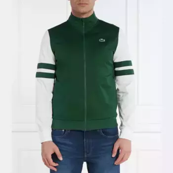 Толстовка классического кроя Lacoste, зеленый