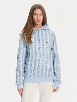 Толстовка классического кроя SH2855 Lacoste, голубой