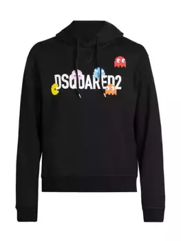 Толстовка классного кроя Pac-Man Dsquared2, черный