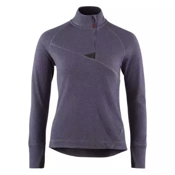 Толстовка Klttermusen Huge Half Zip, фиолетовый