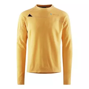 Толстовка Klttermusen Sigyn Crew, желтый