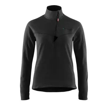 Толстовка Klttermusen Sigyn Half Zip, черный