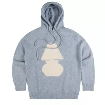 Толстовка knitted hoodie Autry, синий