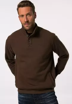 Толстовка KNOPFLEISTE JP1880, темно-коричневый