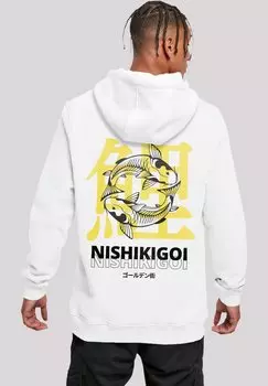 Толстовка KOI GOLDEN GAI - Hoodie F4NT4STIC, белый