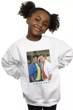 Толстовка колледжа Росс и Чендлера Friends, белый