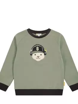 Толстовка колледжа Steiff, зеленый