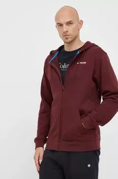 Толстовка «Колумбия» Columbia, бордовый