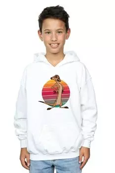 Толстовка «Король Лев Тимон Сансет» Disney, белый