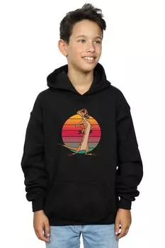 Толстовка «Король Лев Тимон Сансет» Disney, черный