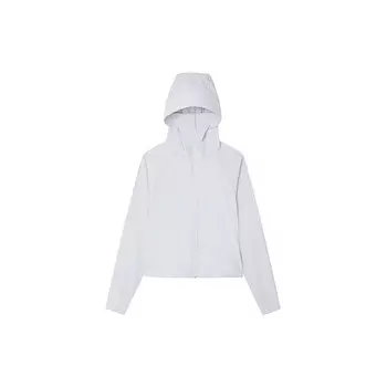 Толстовка короткая Muji на молнии, слоновая кость