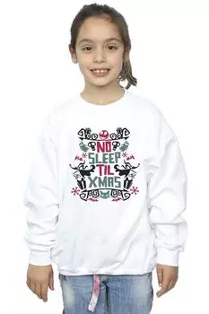 Толстовка «Кошмар перед Рождеством: Не спать до Рождества» Disney, белый