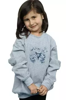 Толстовка «Кошмар перед Рождеством» с распылителем краски Disney, серый