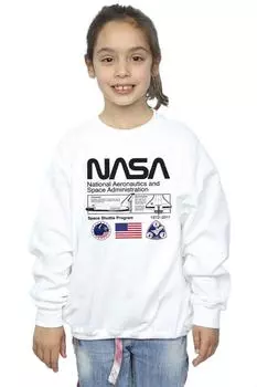 Толстовка космического администратора NASA, белый