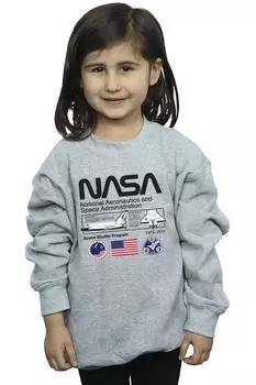 Толстовка космического администратора NASA, серый