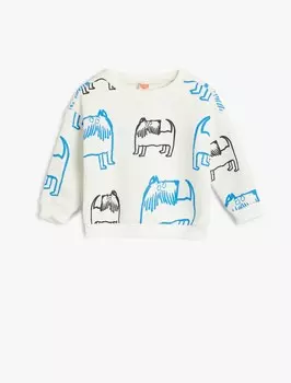 Толстовка Koton, экрю