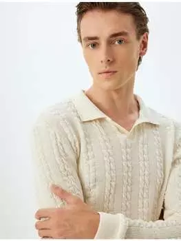 Толстовка KOTON, экрю