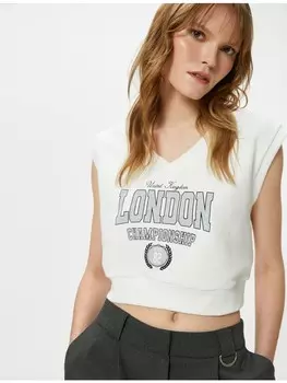 Толстовка KOTON, белый