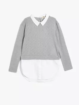 Толстовка Koton, серый