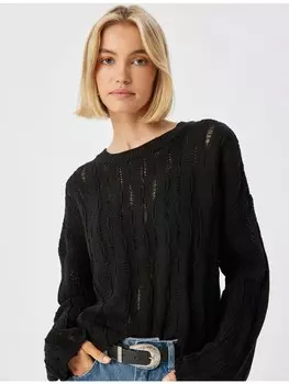 Толстовка KOTON Sweater, черный