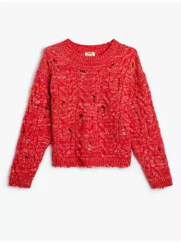 Толстовка KOTON Sweater, красный