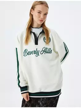 Толстовка KOTON Sweatshirt, цвет Ekru