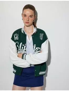 Толстовка KOTON Sweatshirt, зеленый