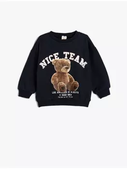 Толстовка KOTON, темно-синий