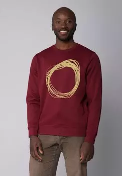 Толстовка KREIS watapparel, темно-красный