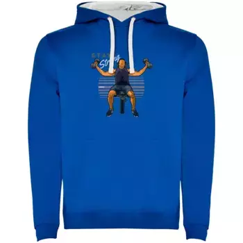 Толстовка Kruskis Stay Strong Bicolor, синий