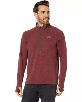 Толстовка L.L.Bean Adventure Grid Fleece 1/4 Zip, цвет Rosewood