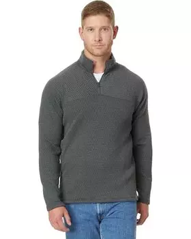 Толстовка L.L.Bean Ridgeknit Quarter Zip, цвет Shale Gray