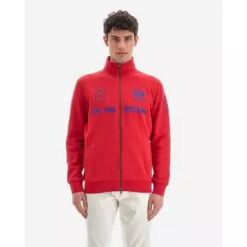 Толстовка La Martina Urbanus Full Zip, красный