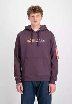 Толстовка LABEL Alpha Industries, фиолетовый