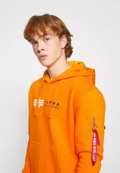 Толстовка Label Alpha Industries, оранжевый
