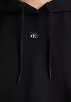 Толстовка LABEL HOODIE Calvin Klein Jeans, черный