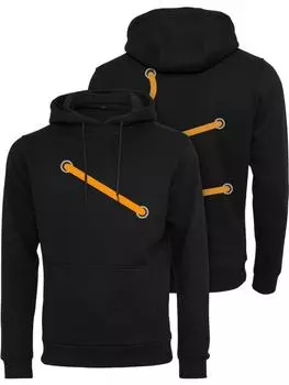 Толстовка Laces Hoody Mister Tee, черный