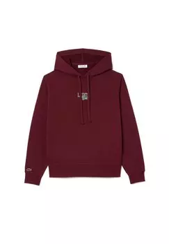 Толстовка Lacoste, бордовый
