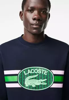 Толстовка Lacoste, голубая морская роза vert ijz